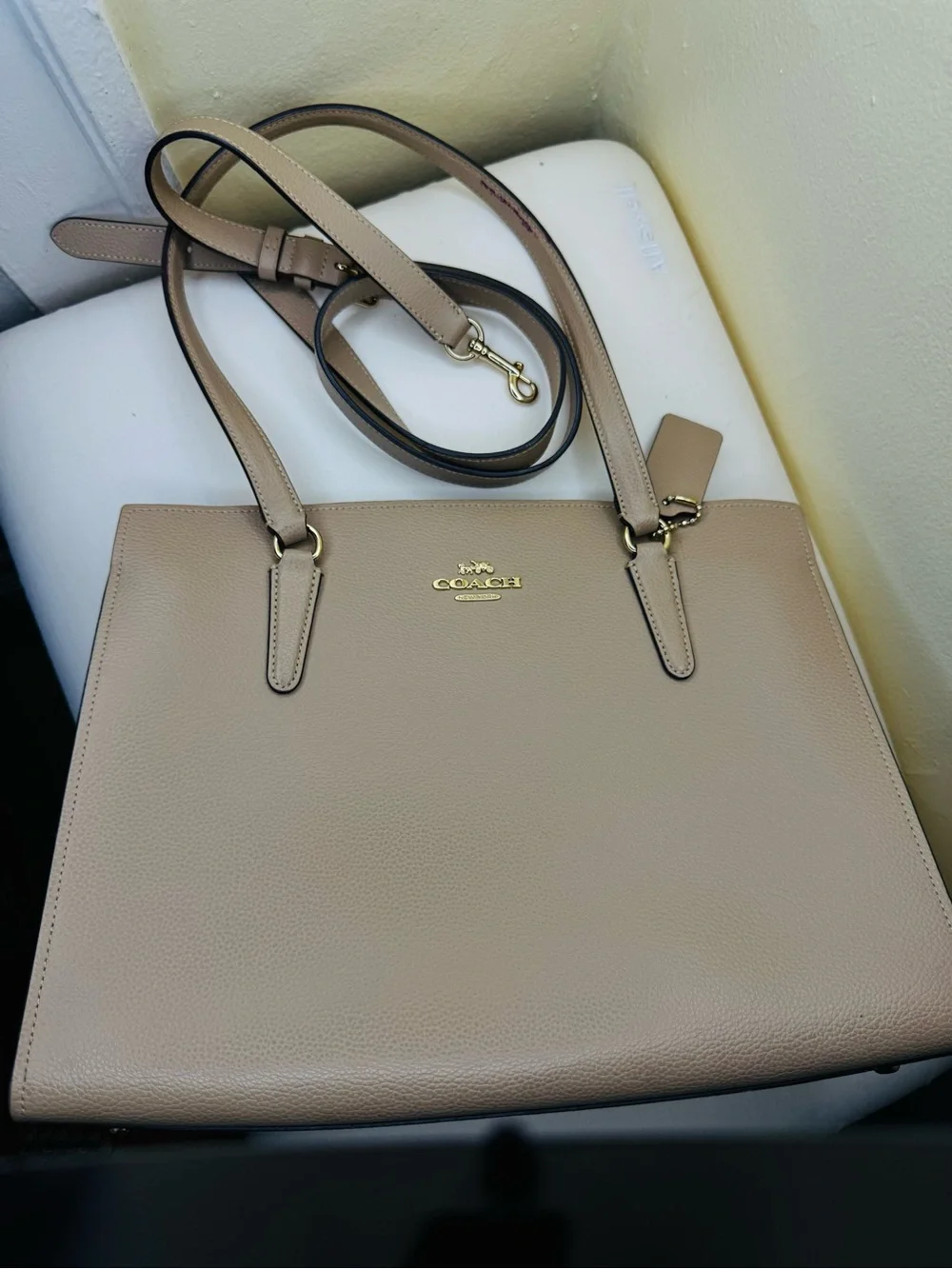 Coach Tatum Carryall Satchel tote bag